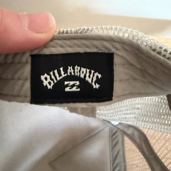 Billabong Gray Trucker Hat with Wave Logo - Picture 4 of 5